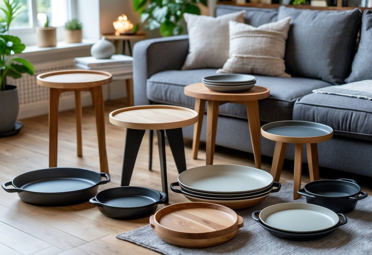 Sådan vælger du det perfekte sidebord og ovnfade i forskellige størrelser til dit hjem